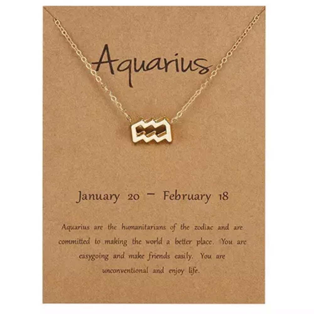 Astrology Necklace (Aquarius)